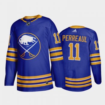 Buffalo Sabres Gilbert Perreault #11 Home Royal 2020-21 50th Anniversary Return to Royal Jersey