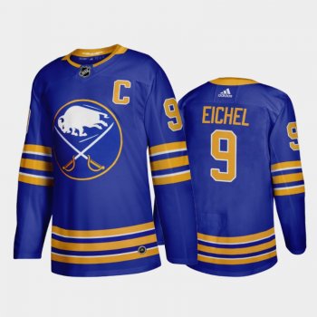 Buffalo Sabres Jack Eichel #9 Home Royal 2020-21 50th Anniversary Return to Royal Jersey