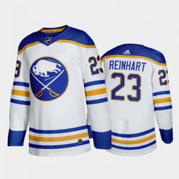 Buffalo Sabres Sam Reinhart #23 Away White 2020-21 50th Anniversary Return to Royal Jersey