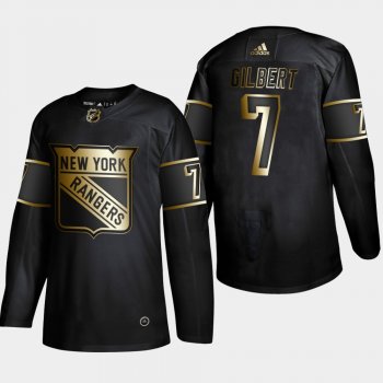 New York Rangers Rod Gilbert #7 2019 NHL Golden Edition Retired Player Player Black Jersey