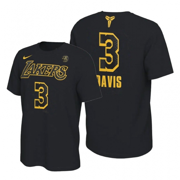 Anthony Davis #3 Mamba Inspired Lakers Restart 2020 T-Shirt