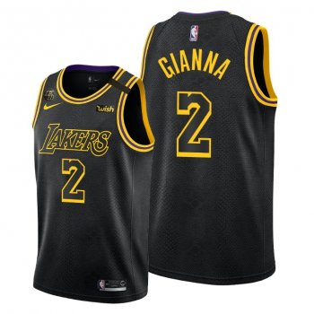 Gianna Bryant #2 Lakers Black Mamba Inspired Special Jersey 2020 Honors Kobe