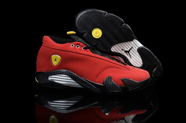 Running weapon Cheap Wholesale Nike Shoes Air Jordan 14 Ferrari Red-ID357