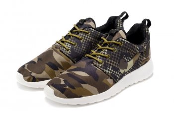 Running weapon Cheap Nike Roshe One Print Camouflage Shoes Men-ID2189