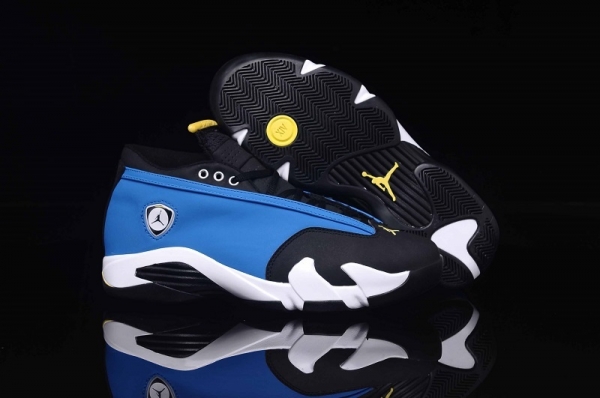 Running weapon Cheap Wholesale Nike Shoes Air Jordan 14 Ferrari Blue-ID356