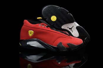 Running weapon Cheap Wholesale Air Jordan 14 Retro Women Red-ID860