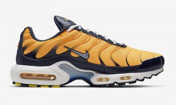 Men's Running weapon Nike Air Max Plus Navy Orange Shoes-ID1377