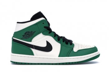 Men's Air Jordan AJ Mid Pine Green Shoes-ID2