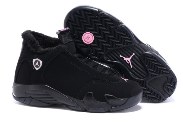 Running weapon Wholesale Air Jordan 14 Velvet Lining Women's Shoes Cheap-ID863