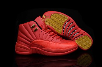 Running weapon Cheap Wholesale Air Jordan 12 Shoes Retro Red-ID264