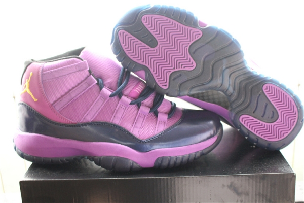 Running weapon Newest Air Jordan 11 Shoes Cheap Grape/Purple-ID217