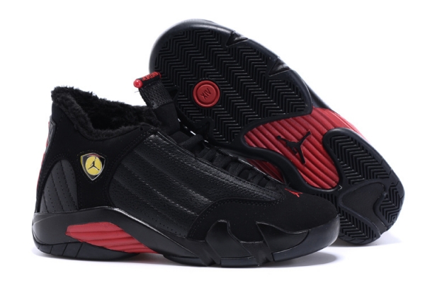 Running weapon Wholesale Air Jordan 14 Velvet Lining Women's Shoes Cheap-ID864