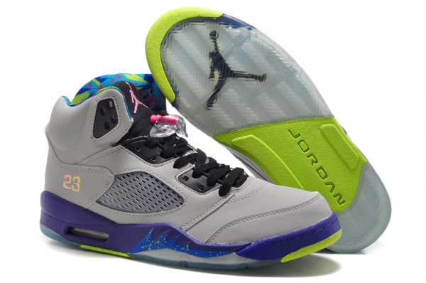 Running weapon Cheap Newest Air Jordan 5 Maple Leaves Noctilucence-ID497