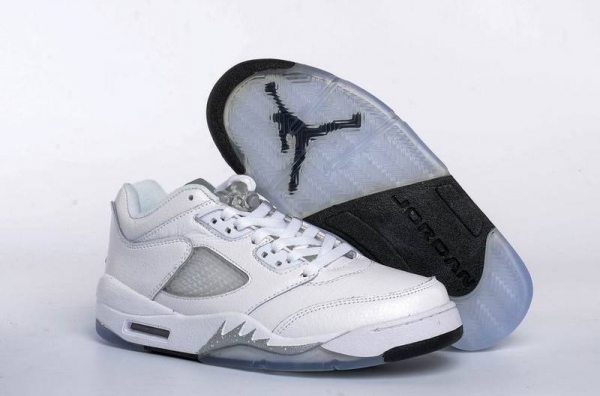 Running weapon Cheap Air Jordan 5 Shoes Retro Women White-ID885