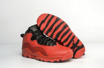 Running weapon Cheap Air Jordan 10 Retro Men Red/Black Newest-ID138