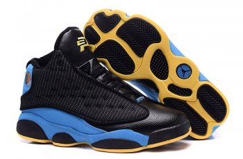 Running weapon China Air Jordan 13 Chris Paul Black/Purple/Yellow-ID329