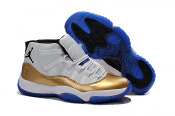 Running weapon Cheap Wholesale Nike Shoes Air Jordan 11 Retro High Golden-ID209