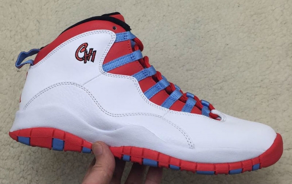 Running weapon Cheap Wholesale Air Jordan 10 Shoes Retro Men White/Red/Blue-ID144