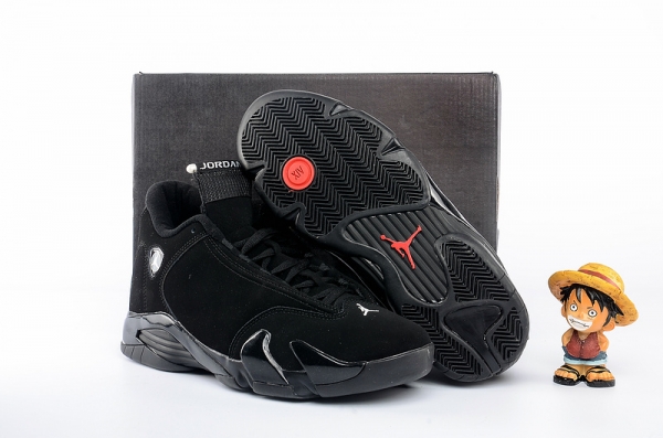 Running weapon Cheap China Air Jordan 14 Black Cat AAA Quality-ID349