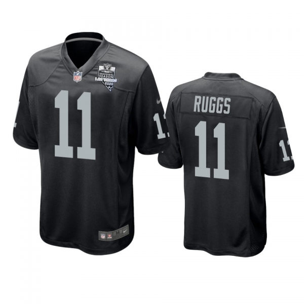 Men's Las Vegas Raiders Henry Ruggs Black 2020 Inaugural Season Game Jersey