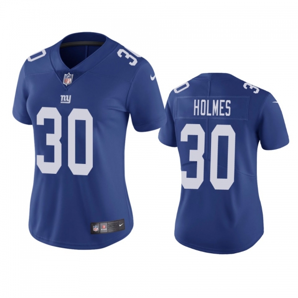 Women's New York Giants Darnay Holmes Royal Vapor Limited Jersey