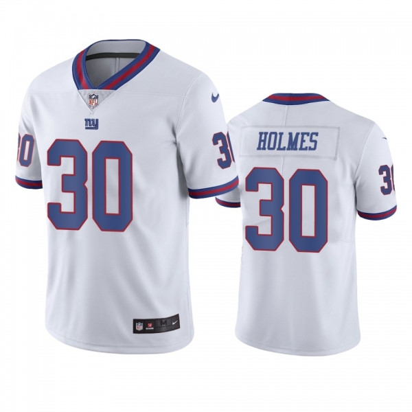 New York Giants Darnay Holmes White Color Rush Limited Jersey