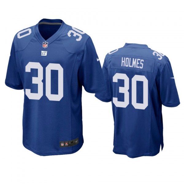 New York Giants Darnay Holmes Royal Game Jersey