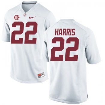 Women's University Of Alabama Najee Harris No.22 Nike Size Jersey - White