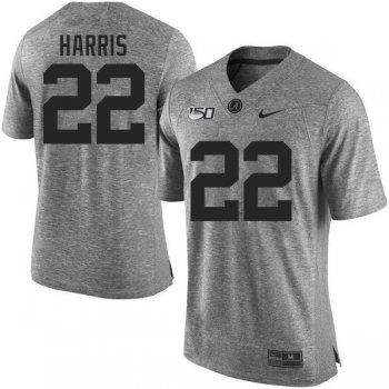 Alabama Crimson Tide #22 Najee Harris 150TH Anniversary Nike Jersey - Gray