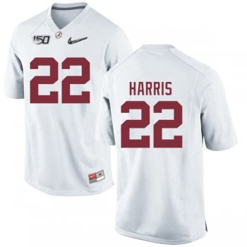 Alabama Crimson Tide #22 Najee Harris 150TH Anniversary Nike Jersey - White