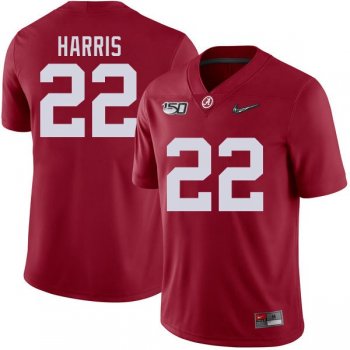 Alabama Crimson Tide #22 Najee Harris Diamond Quest 150TH Anniversary Nike Jersey - Crimson