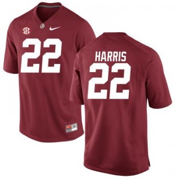 Alabama No.22 Najee Harris Stitched Premier Home Jersey - Crimson