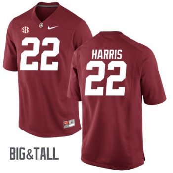 Najee Harris Alabama No.22 Nike Big&Tall Jersey - Crimson