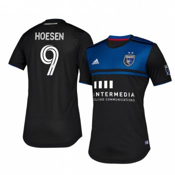 San Jose Earthquakes Danny Hoesen Men's Blue Primary Official Jersey 2020