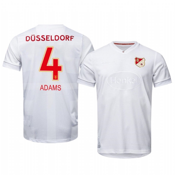 Fortuna Düsseldorf Kasim Nuhu 2020 125th Anniversary Men's White Short Sleeve Jersey