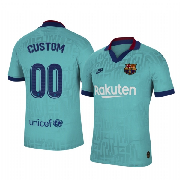 Barcelona Custom Men's Jersey Alternate Third 19-20