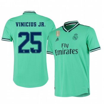 Vinicius Junior Real Madrid 19-20 Third Men's Green Alternate Short Sleeve Jersey