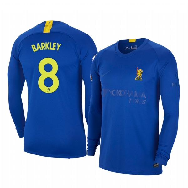 Ross Barkley Chelsea 19-20 Blue Fourth Replica Jersey Men's