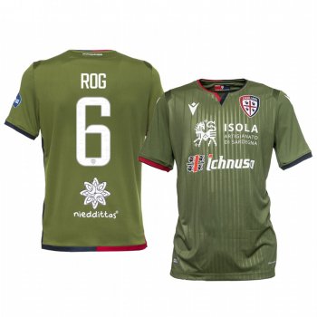 Cagliari Calcio Marko Rog Men's Jersey Short Sleeve Third 19-20