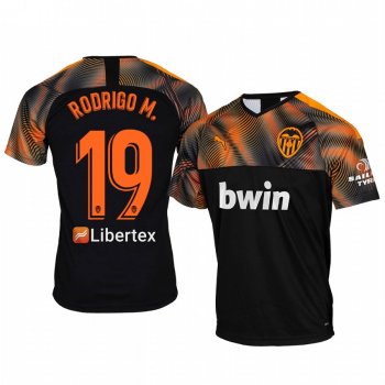 Valencia Rodrigo Moreno Away Short Sleeve Jersey 19-20