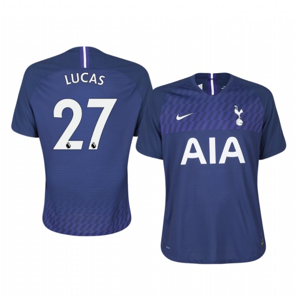 Lucas Moura Tottenham Hotspur Away Men's Short Sleeve Jersey 19-20