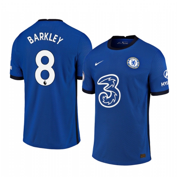 Ross Barkley Chelsea 2020 Home Authentic Short Sleeve Jersey