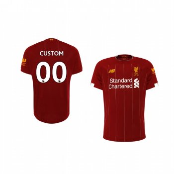 Youth Custom Liverpool Youth Home Jersey 19-20