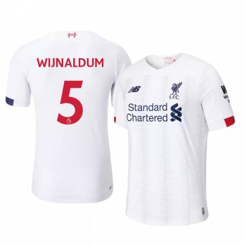 Georginio Wijnaldum Liverpool Away Men's Short Sleeve Jersey 19-20