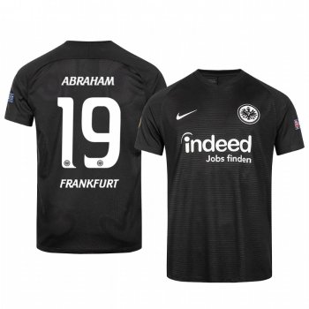 David Abraham Eintracht Frankfurt 2020 Black Europa League Official Jersey Men's