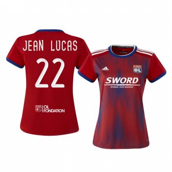 Women's Olympique Lyonnais Jean Lucas Jersey Alternate Third 19-20