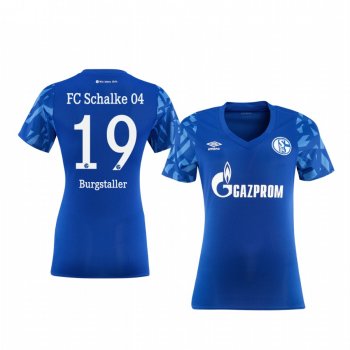 Women's Forward Schalke 04 Guido Burgstaller Home Jersey 19-20