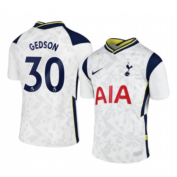 Midfielder Tottenham Hotspur Gedson Fernandes Men's Home Jersey 2020-21