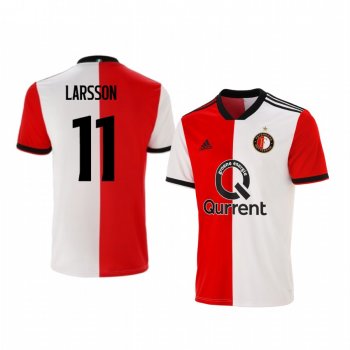 Men's Sam Larsson Feyenoord 18-19 Home Jersey