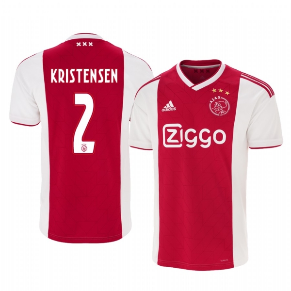 Men's Rasmus Nissen Kristensen Ajax 18-19 Home Jersey